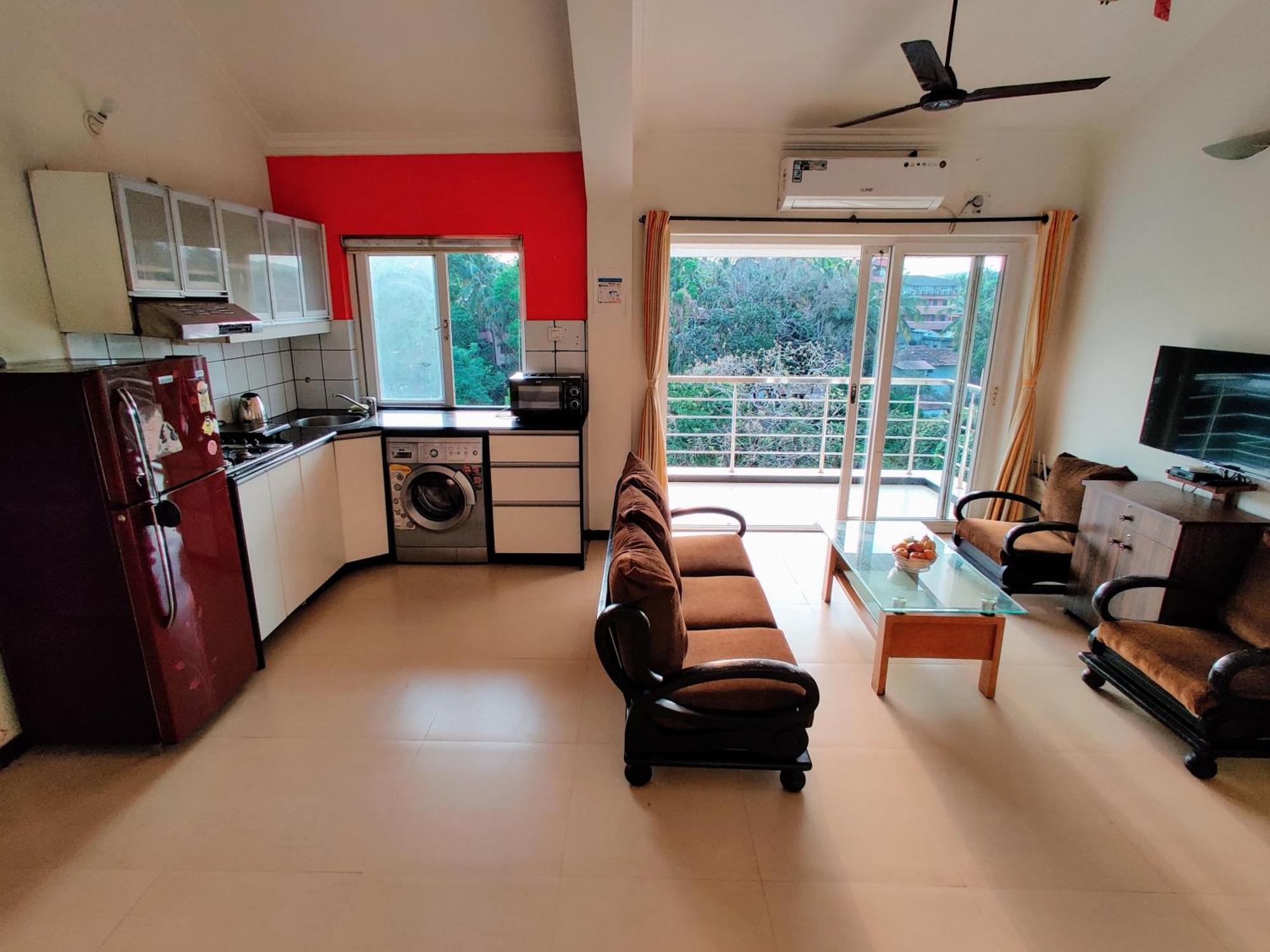 Ivy Retreat- Serviced Apartments Baga Exteriör bild