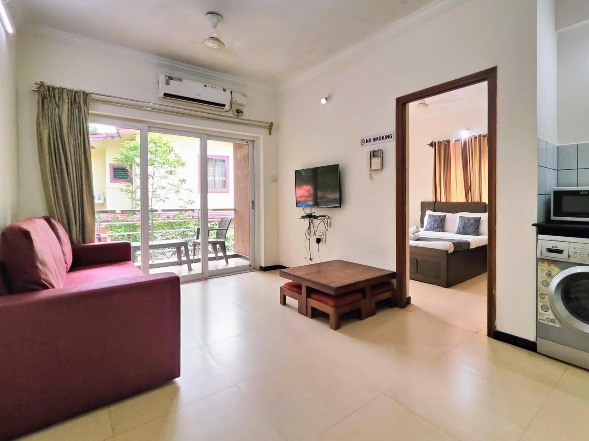 Ivy Retreat- Serviced Apartments Baga Exteriör bild