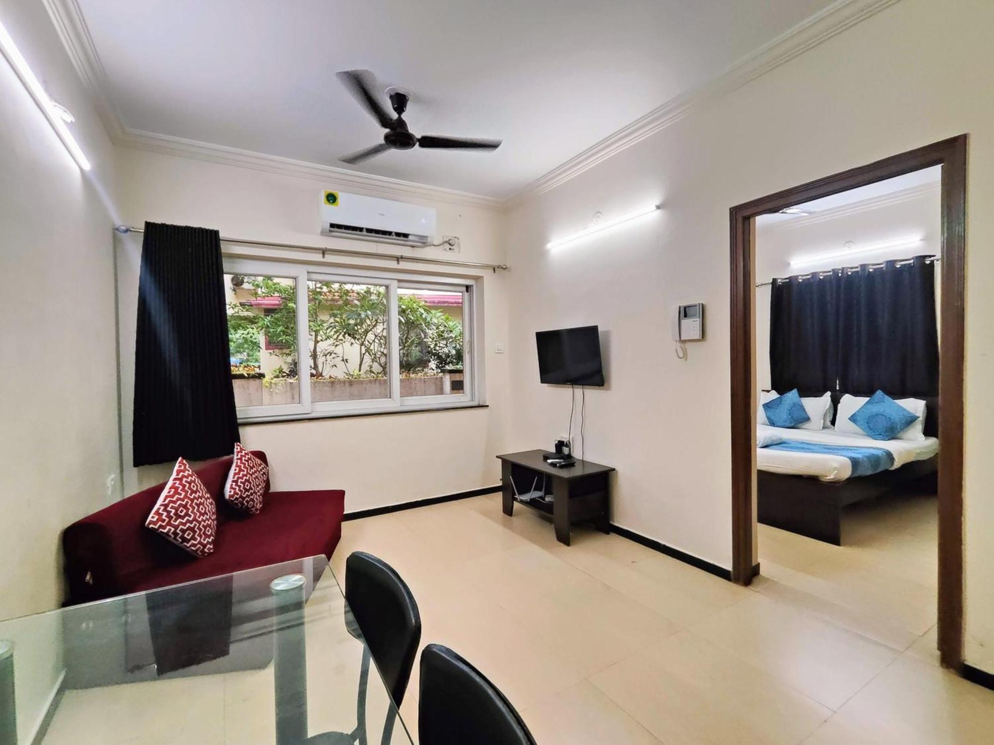 Ivy Retreat- Serviced Apartments Baga Exteriör bild